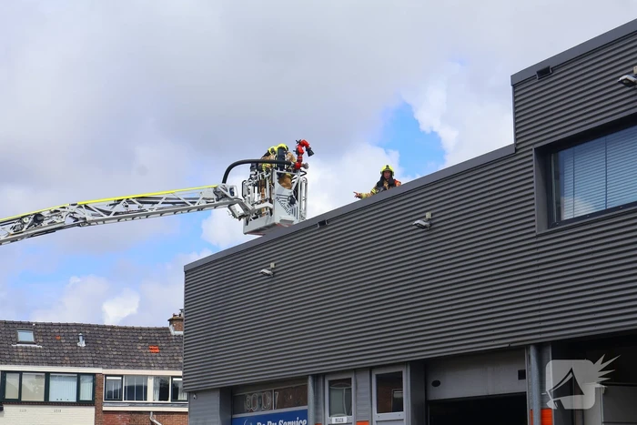 Grote brand in bedrijfsverzamelgebouw