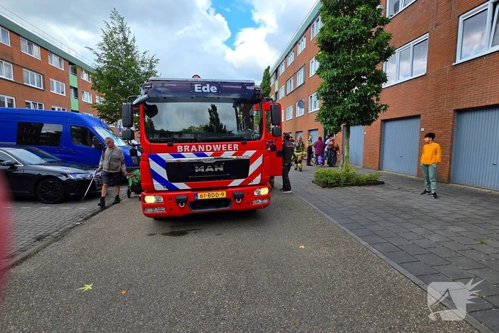 Woningbrand door vergeten pan op het vuur