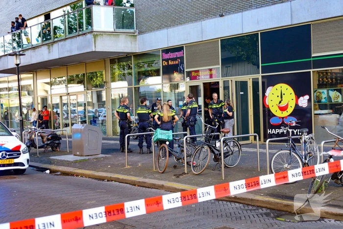 Steekpartij leidt tot grote politie-inzet