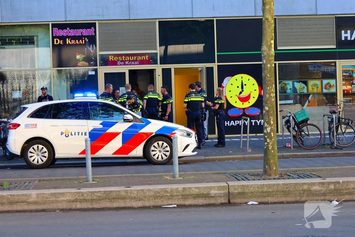 Steekpartij leidt tot grote politie-inzet