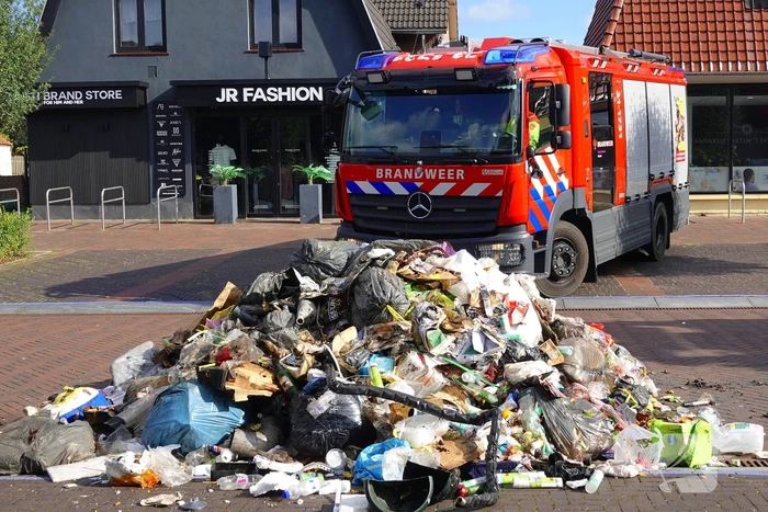 Accu veroorzaakte brand in lading