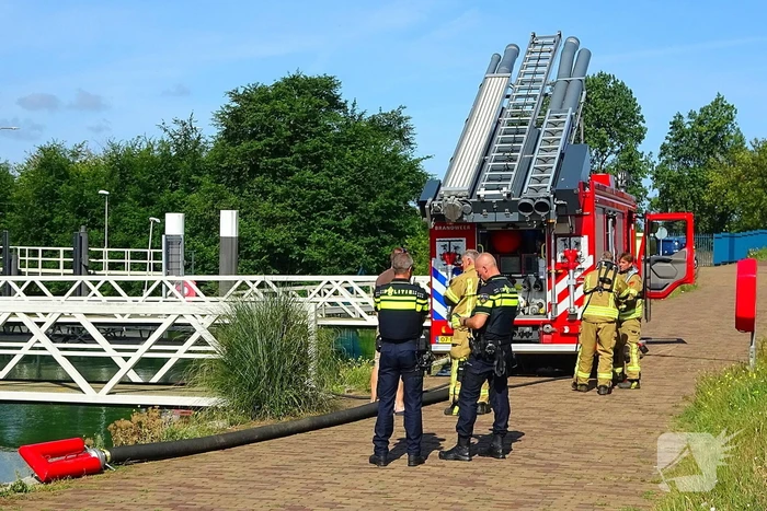 Generatorbrand op patrouillevaartuig