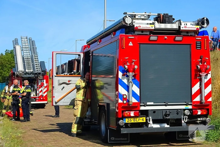Generatorbrand op patrouillevaartuig