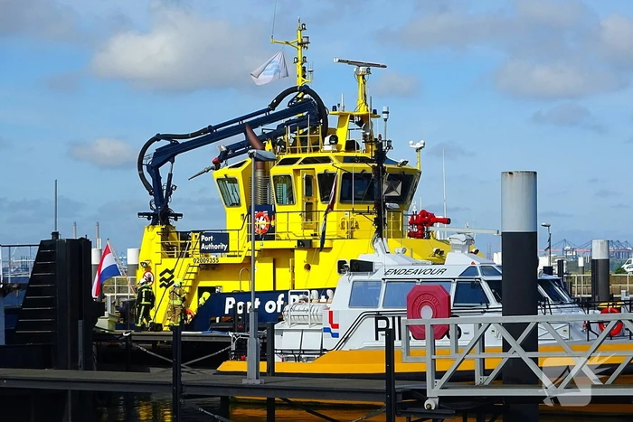 Generatorbrand op patrouillevaartuig