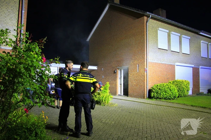 Veel rookontwikkeling in woning door vergeten pan op fornuis