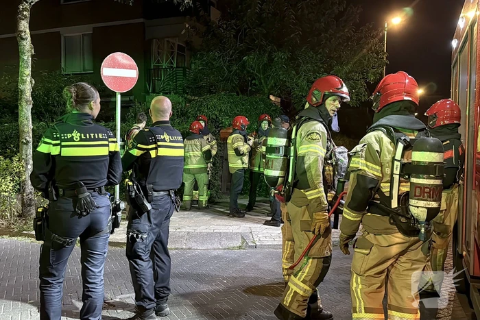 Brand na mogelijke explosie in nachtelijke uren