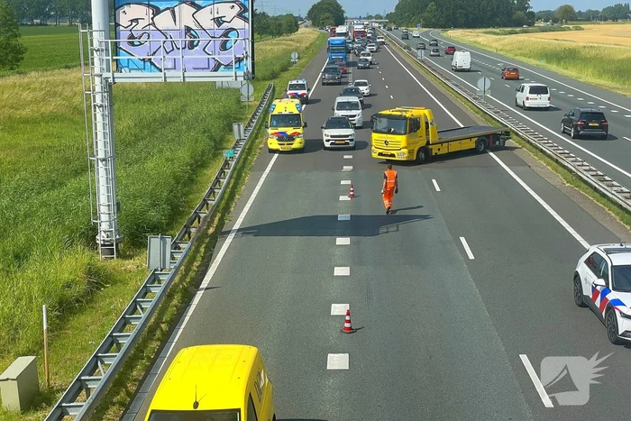 Motorrijder gewond bij ongeval