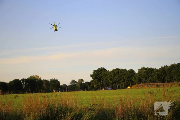 Traumateam ingezet bij ongeval met motorrijder
