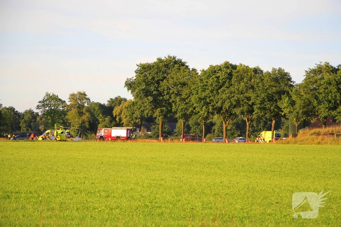 Traumateam ingezet bij ongeval met motorrijder