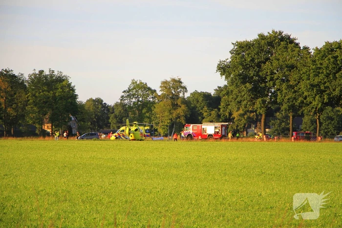 Traumateam ingezet bij ongeval met motorrijder