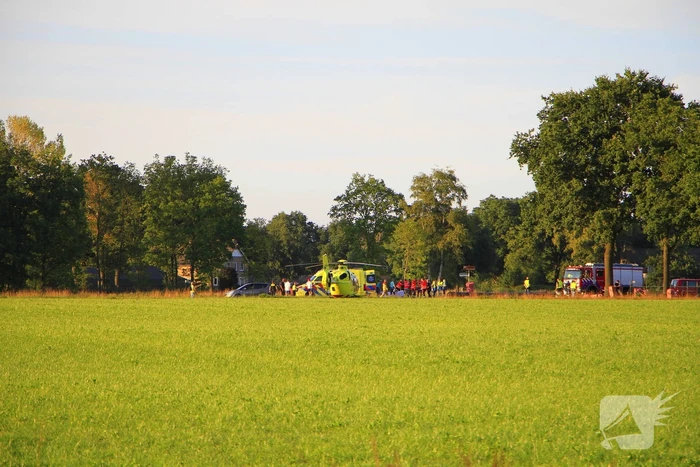 Traumateam ingezet bij ongeval met motorrijder