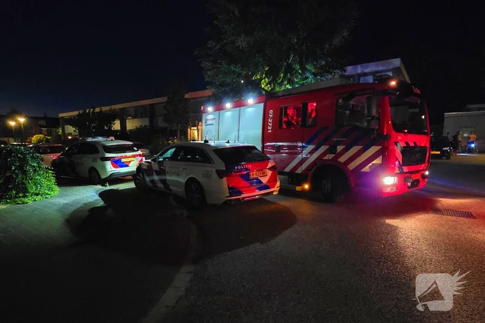Brandweer opent garagebox na melding van ruzie