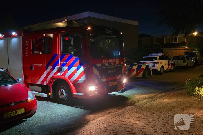 Brandweer opent garagebox na melding van ruzie