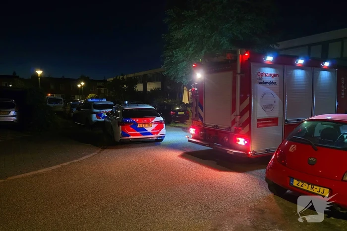 Brandweer opent garagebox na melding van ruzie