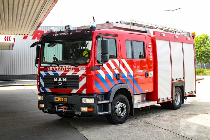 LPG-lekkage bij tankstation