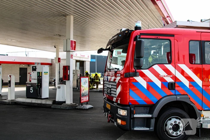 LPG-lekkage bij tankstation
