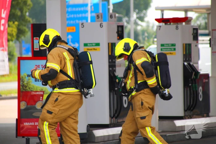 LPG-lekkage bij tankstation
