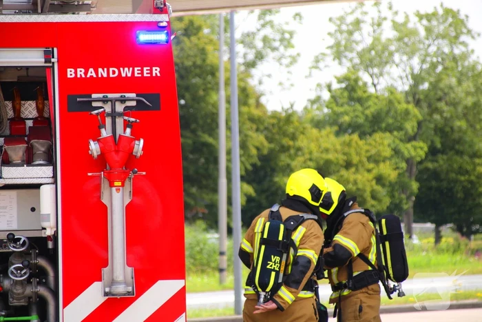 LPG-lekkage bij tankstation