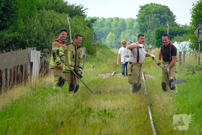 Stoomtrein veroorzaakt meerdere bermbrand in één week