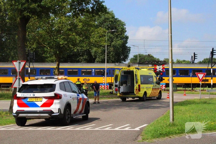 Motorrijder gewond naar ziekenhuis na val