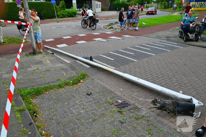 Fikse ravage na eenzijdig ongeval