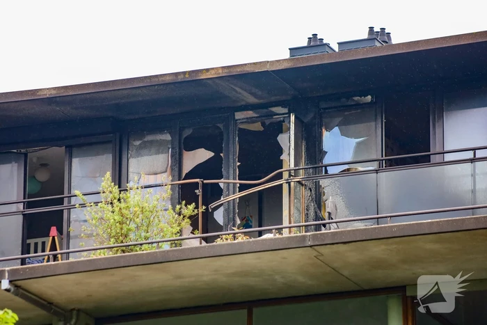 Grote brand in appartementencomplex levert rookoverlast op