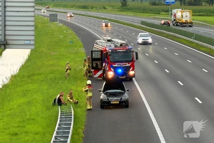 brand rijksweg a28 l 107,8 rouveen