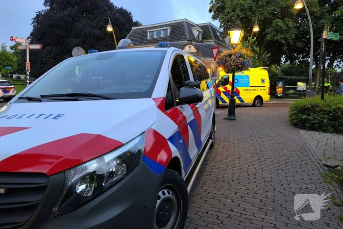 Fietser komt ten val na duw van voetganger