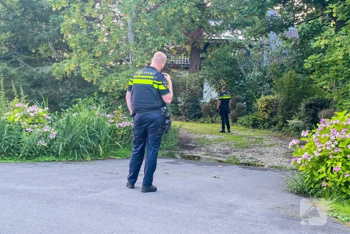 Grote zoekactie na glasgerinkel bij woning