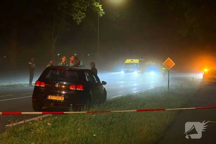 Bestuurder overleden bij eenzijdig ongeval