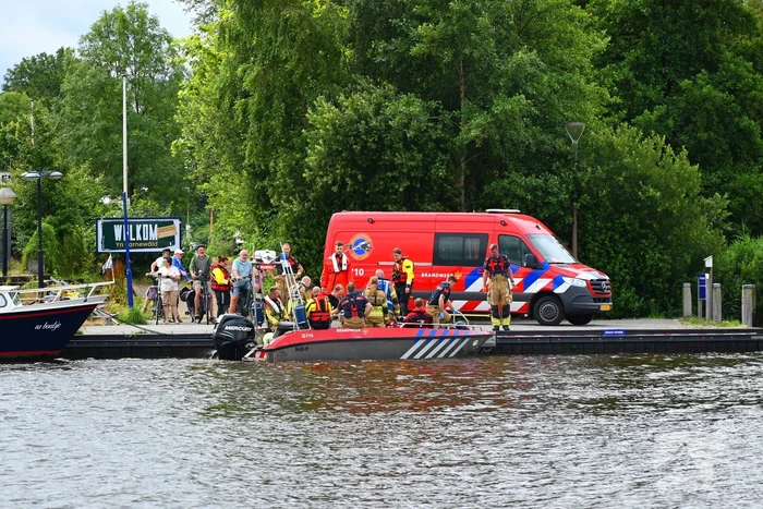 Diverse teams ingezet bij waterongeval