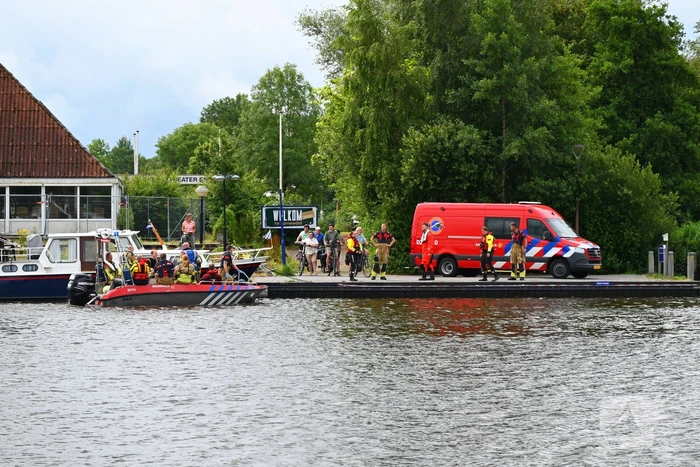 Diverse teams ingezet bij waterongeval