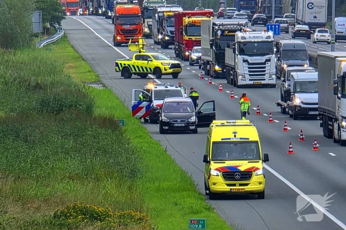 Verkeershinder door paniekaanval van bestuurder