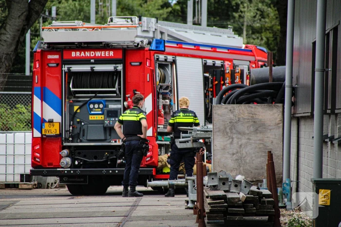 Geen gewonden bij brand in industrie