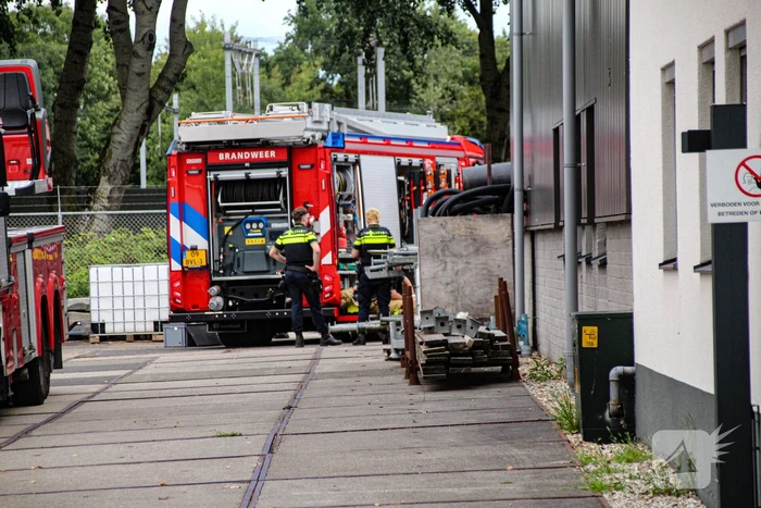 Geen gewonden bij brand in industrie