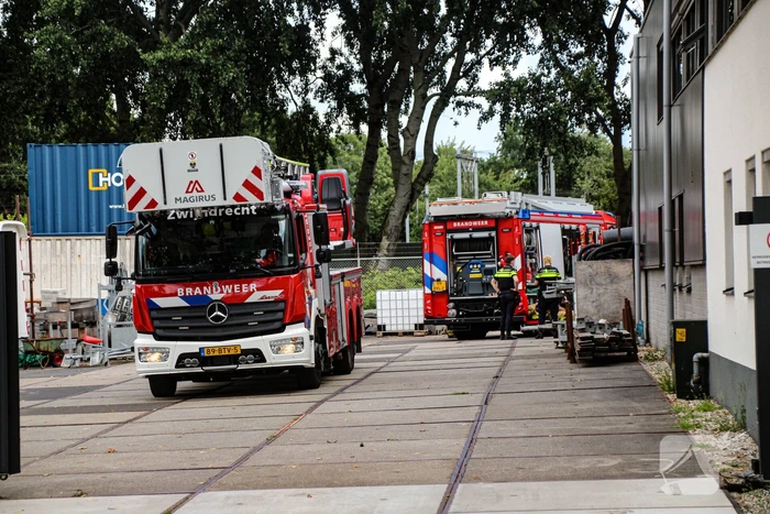 Geen gewonden bij brand in industrie