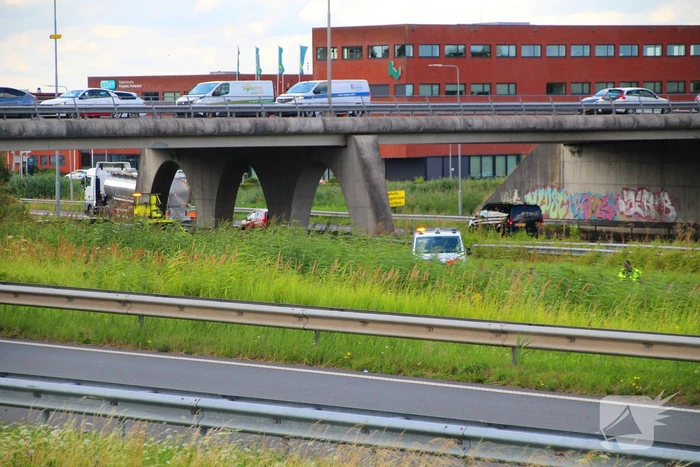 Snelweg dicht na fors ongeval