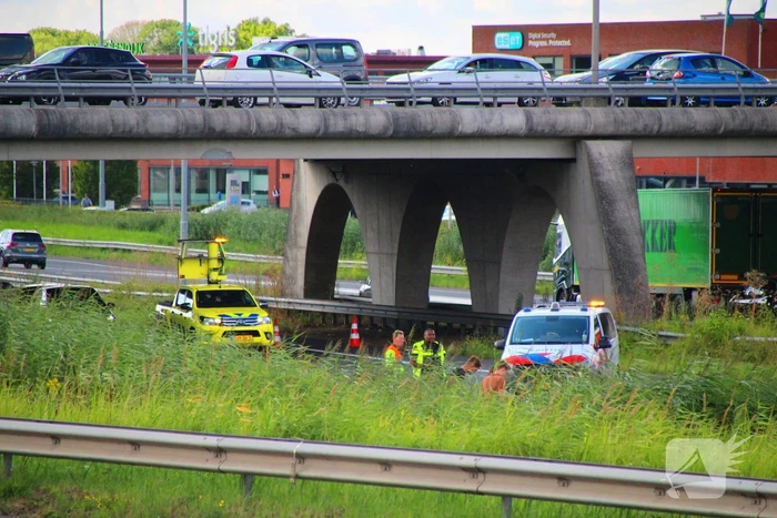 Snelweg dicht na fors ongeval