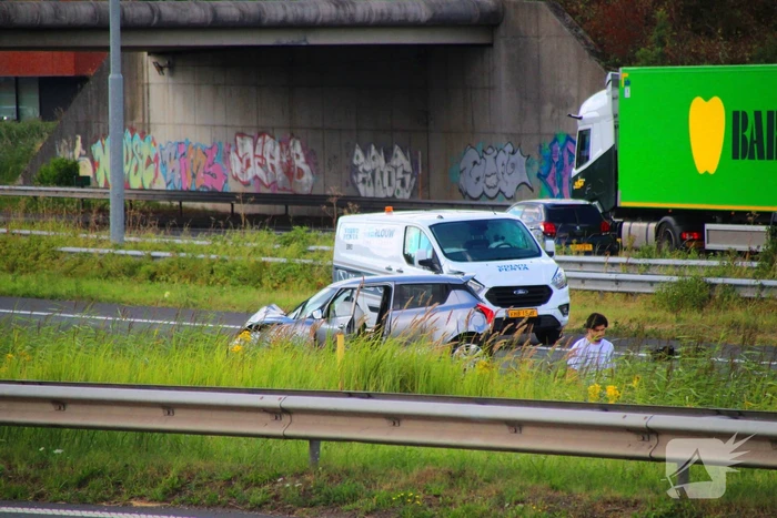 Snelweg dicht na fors ongeval