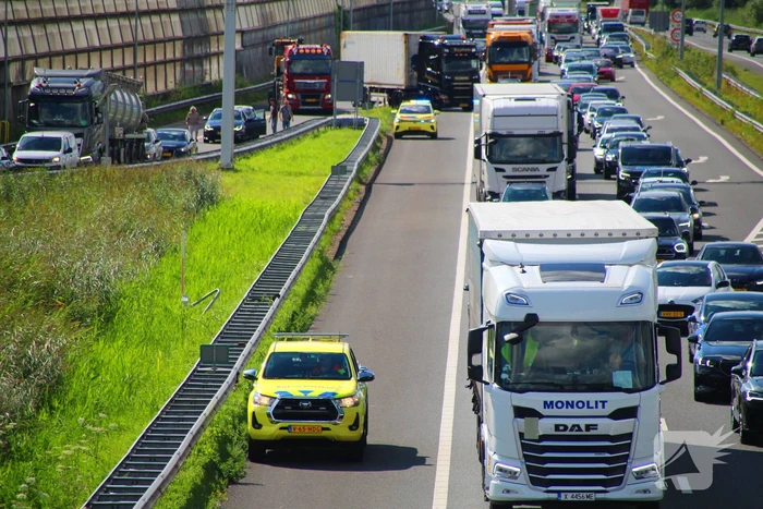Snelweg dicht na fors ongeval