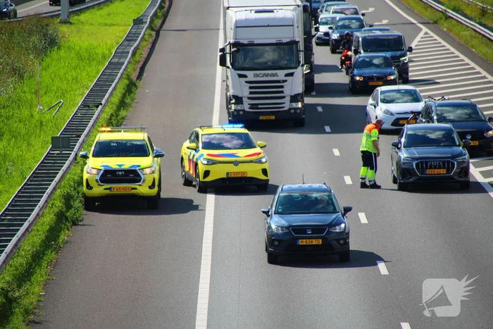 Snelweg dicht na fors ongeval