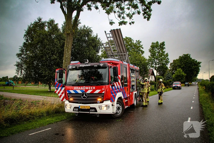 Grote schuurbrand succesvol geblust