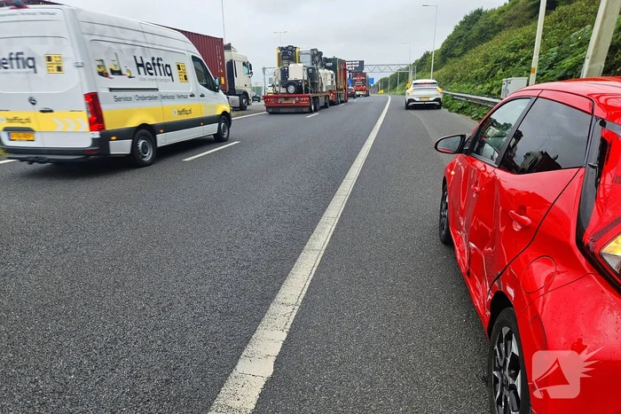 Ongeval leidt tot blikschade