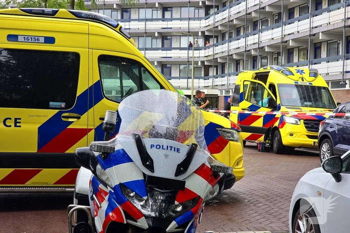 Persoon spoedig naar ziekenhuis
