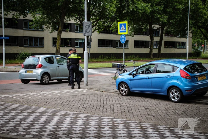 Fietser gewond door voorrangsfout