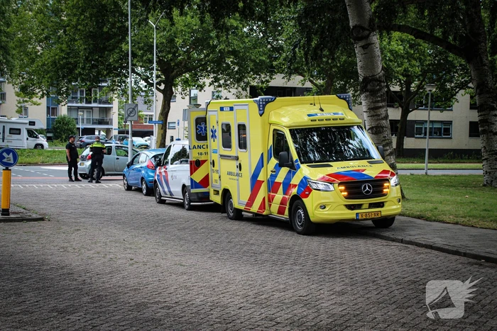 Fietser gewond door voorrangsfout