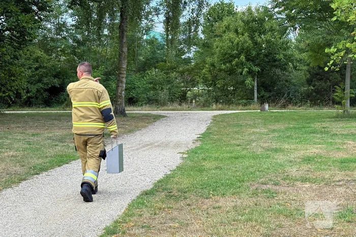 Containerbrand snel geblust