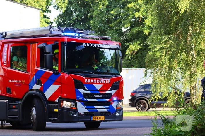 Wederom brand in slooppand