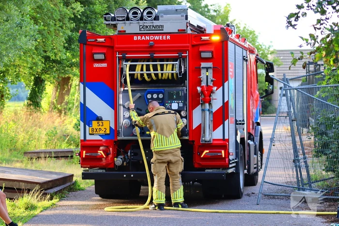 Wederom brand in slooppand