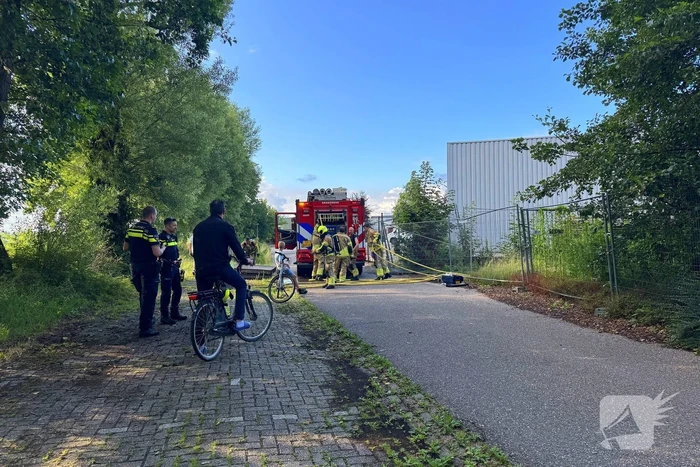 Wederom brand in slooppand